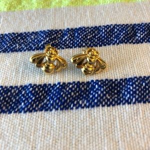 J.Crew Demi-Fine Bumble Bee Earrings